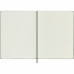 Блокнот А4- 190*250 мм, 96 л., тонир., в клетку Classic XLarge тверд. обл., на резинке, зеленый