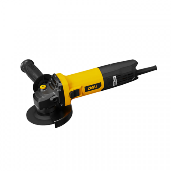 Шлифмашина угловая Deli JM125-E2 сетевая, 750 Вт, 125 мм, коробка, желтая
