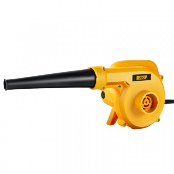 Воздуходувка Deli GF35-E1 сетевая, 600 Вт, 6 скор., коробка, желтая