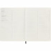 Блокнот А4- 190*250 мм, 96 л., тонир., лин. Professional Soft XLarge интегральн. обл. полиуретан., на резинке, черный