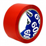Лента упаковочная 48мм*66м, красная, UNIBOB 600 36, арт. 30268