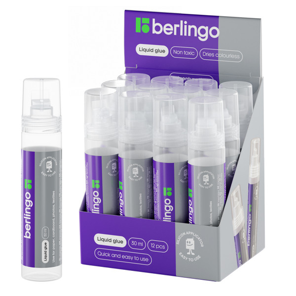 Клей канцелярский Berlingo 30 г 30 мл