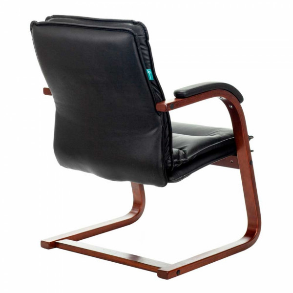 Кресло Бюрократ T-9927WALNUT-AV светло-коричневый, полозья дерево