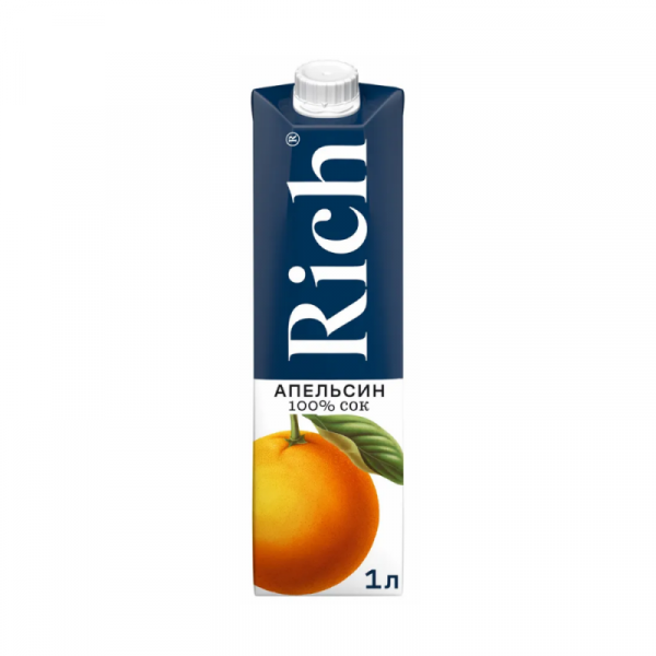 Нектар Rich апельсиновый, 1л.