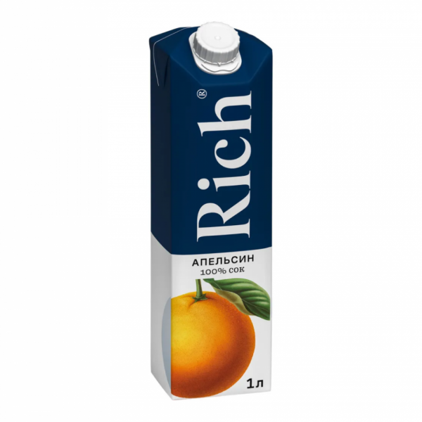 Нектар Rich апельсиновый, 1л.