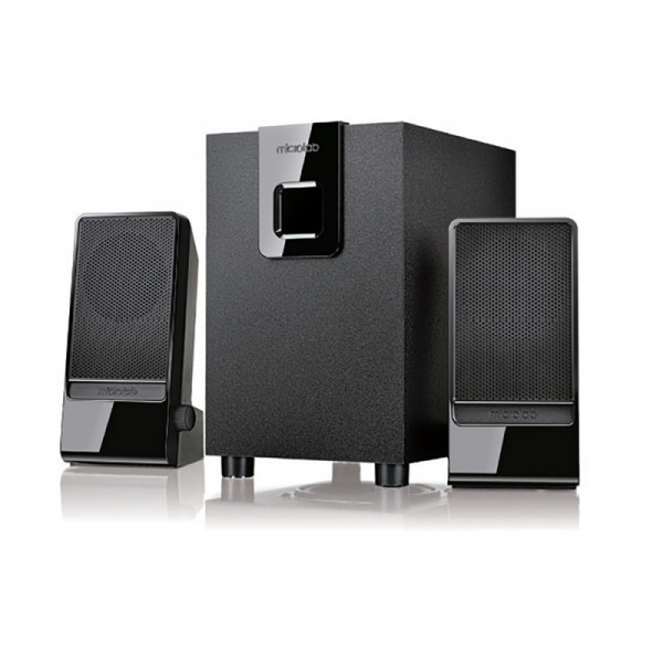 Колонка 2.1 Microlab M-100 Microlab 10 Вт, Audio In, акустическая система, черный