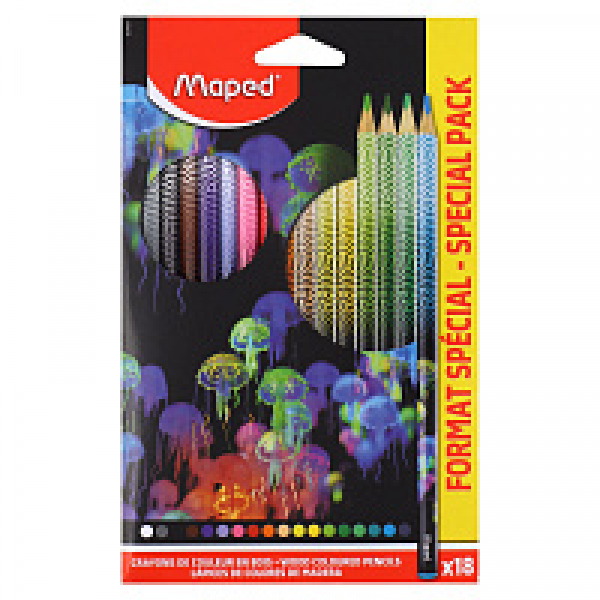 Цв. карандаши 18 шт. Deepsea paradise Цв. карандаши 18 шт. Deepsea paradise