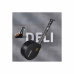 Рулетка Deli HS EHT8519 5 м*19 мм, Soft Touch, черный