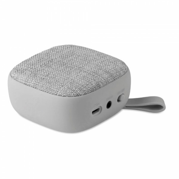 Колонка 1.0 Rock пласт. софт-тач/текстиль, Bluetooth, AUX, серый