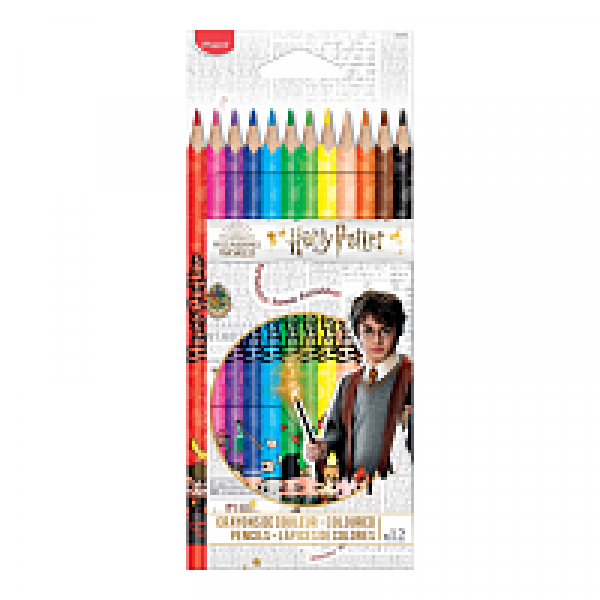 Цв. карандаши 12 шт. Harry Potter трехгран., карт. упак. Цв. карандаши 12 шт. Harry Potter трехгран., карт. упак.