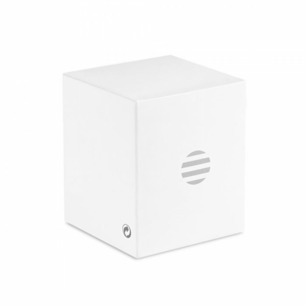 Колонка 1.0 Round Bass пласт. прорезин., 3 Вт, Bluetooth, AUX, MICRO SD, c MP3 плеером, красный/черный
