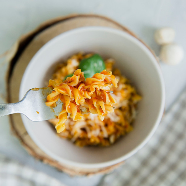 Паста фузилли My instant pasta с соусом арабьята