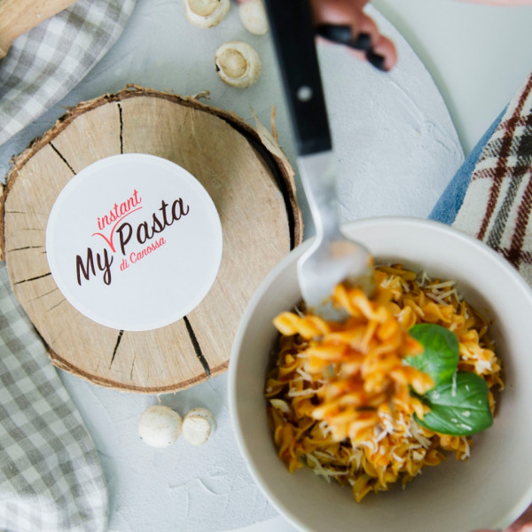 Паста фузилли My instant pasta с соусом арабьята