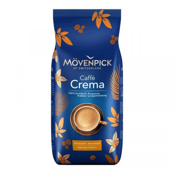 Кофе Movenpick в зерне, 1000 гр., пач., Cafe of Switzerland Crema