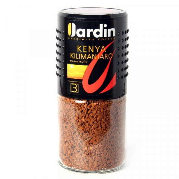 Кофе Jardin натур. растворим. сублим., 95 гр., стекл./б, Kenya Kilimanjaro