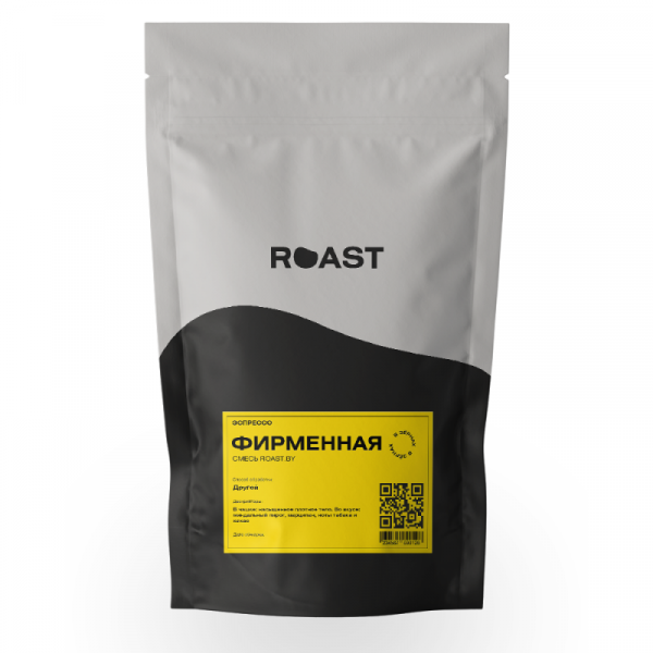 Кофе ROAST.BY в зерне, 1 кг., пак., Фирменная смесь №1