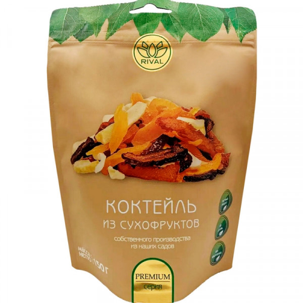 Сухофрукты Ривал 150 г., ассорти-коктейль