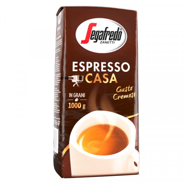 Кофе Segafredo в зерне, 1000 гр., пач., Espresso Casa Кофе Segafredo в зерне, 1000 гр., пач., Espresso Casa