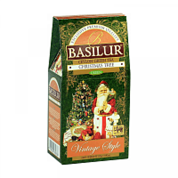 Чай Basilur ж/б, 85 гр., зеленый, Vintage style Рождественская ель