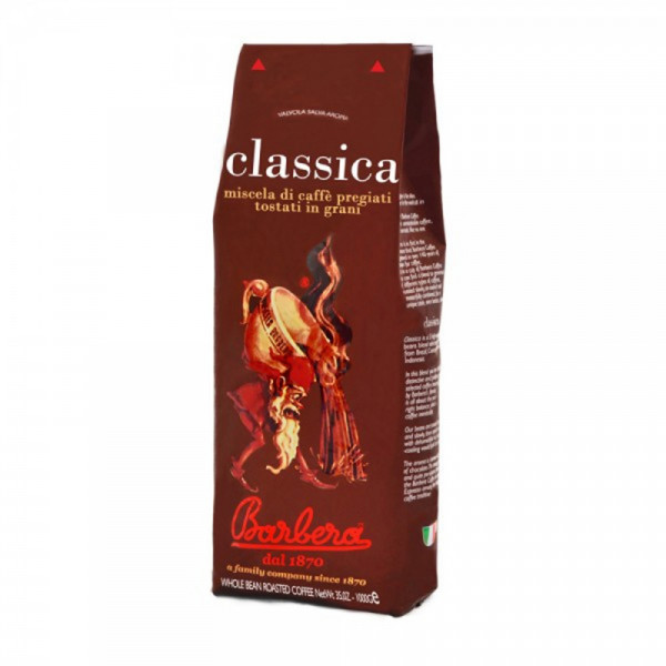 Кофе BARBERA в зерне, 1 кг., пак., CLASSICA