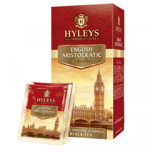 Чай Hyleys 25 пак*2 г., черный, Английский аристократический Чай Hyleys 25 пак*2 г., черный, Английский аристократический