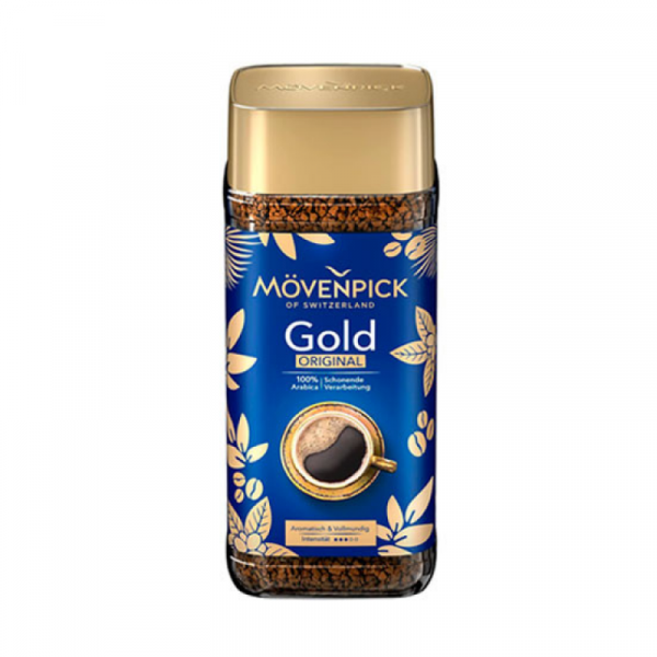 Кофе Movenpick растворим. сублим., 100 гр., ст/б., Gold Original