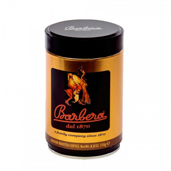 Кофе BARBERA в зерне, 250 гр., в ж/б, GOLD