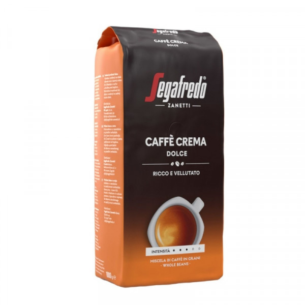 Кофе Segafredo в зерне, 1000 гр., пач., Crema Dolce Кофе Segafredo в зерне, 1000 гр., пач., Crema Dolce