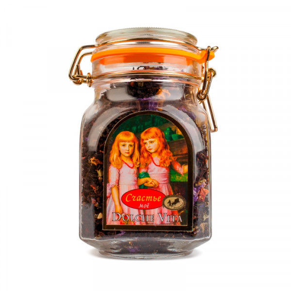 Чай Dolche vita ст/б, 160 гр., черный, Счастье мое Чай Dolche vita ст/б, 160 гр., черный, Счастье мое