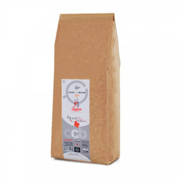 Кофе BARBERA в зерне, 1 кг., пак., CLEAN CUP BLEND