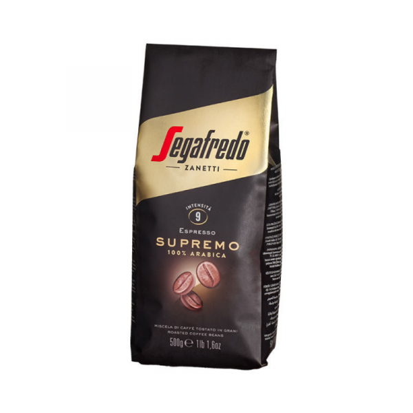 Кофе Segafredo в зерне, 500 гр., пач., Supremo