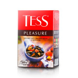 Чай Tess 25 пак*1,5 гр., черный, с шиповн., ябл., лепестк. цв. и аром. фруктов, Pleasure Чай Tess 25 пак*1,5 гр., черный, с шиповн., ябл., лепестк. цв. и аром. фруктов, Pleasure