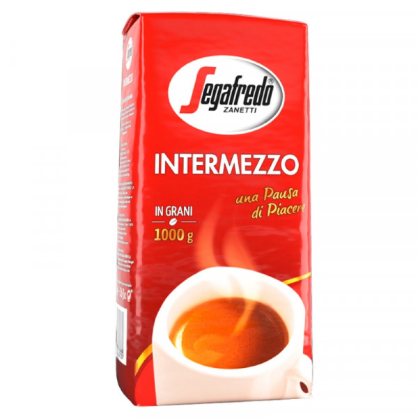 Кофе Segafredo в зерне, 1000 гр., пач., Intermezzo Кофе Segafredo в зерне, 1000 гр., пач., Intermezzo