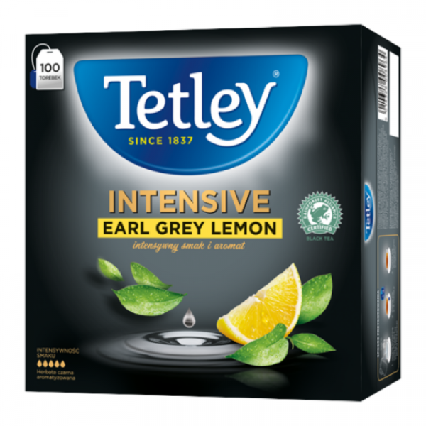 Чай Tetley 100 пак.*2 гр., черный, Intensive Earl Grey Чай Tetley 100 пак.*2 гр., черный, Intensive Earl Grey
