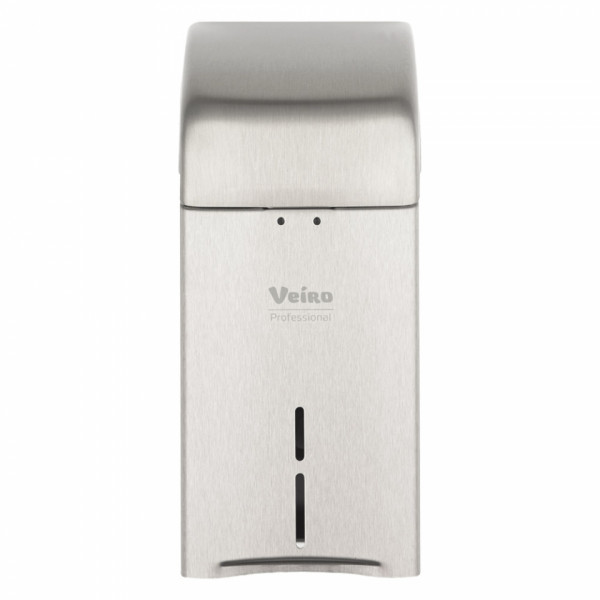 Диспенсер  VEIRO Professional L-ONE Steel для туалетной бумаги листовой, металл