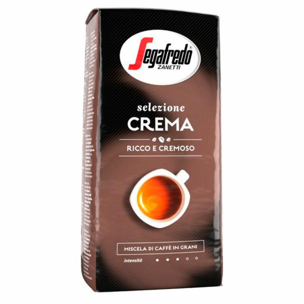 Кофе Segafredo в зерне, 1000 гр., пач., Selezione Crema Кофе Segafredo в зерне, 1000 гр., пач., Selezione Crema
