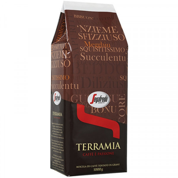 Кофе Segafredo в зерне, 1000 гр., пач., Terramia Кофе Segafredo в зерне, 1000 гр., пач., Terramia