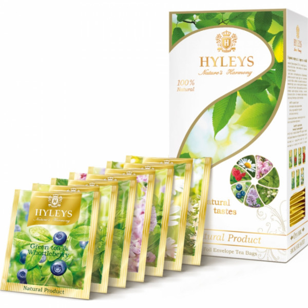 Чай Hyleys 25 пак*1,5 гр., ассорти, семь натур. вкусов, Гармония Природы