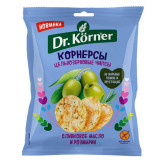 Чипсы Dr.Korner, 50 гр., цельнозерновые с оливковым маслом и розмарином