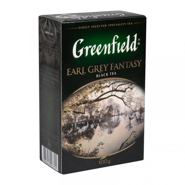 Чай Greenfield 100 гр., черный, Earl Grey Fantasy