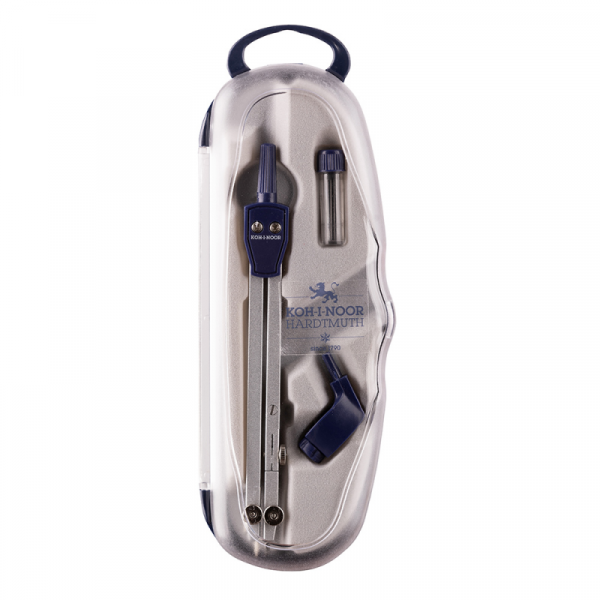 Циркуль Koh-i-noor 5901TE +грифели, футляр Циркуль Koh-i-noor 5901TE +грифели, футляр