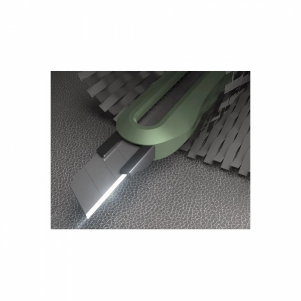 Нож строительный Deli HS EHT4009L 9 мм, Soft Touch, зеленый