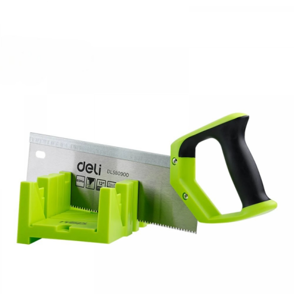 Стусло с ножовкой Deli GS EDL580900 22.5°/45°/90°, 13 TPI, 300 мм Стусло с ножовкой Deli GS EDL580900 22.5°/45°/90°, 13 TPI, 300 мм
