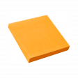 Клейкая бумага для заметок Sticky notes 76x76 мм, 100 листов, оранжевая неон