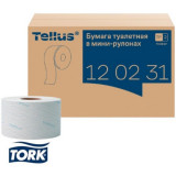 Бумага туалетная Tellus Комфорт T2 в мини-рулонах 170м, 2-сл. Бумага туалетная Tellus Комфорт T2 в мини-рулонах 170м, 2-сл.