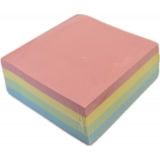 Клейкая бумага для заметок Sticky notes 76x76 мм, 300 листов, 4 пастельных цвета