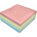 Клейкая бумага для заметок Sticky notes 76x76 мм, 300 листов, 4 пастельных цвета