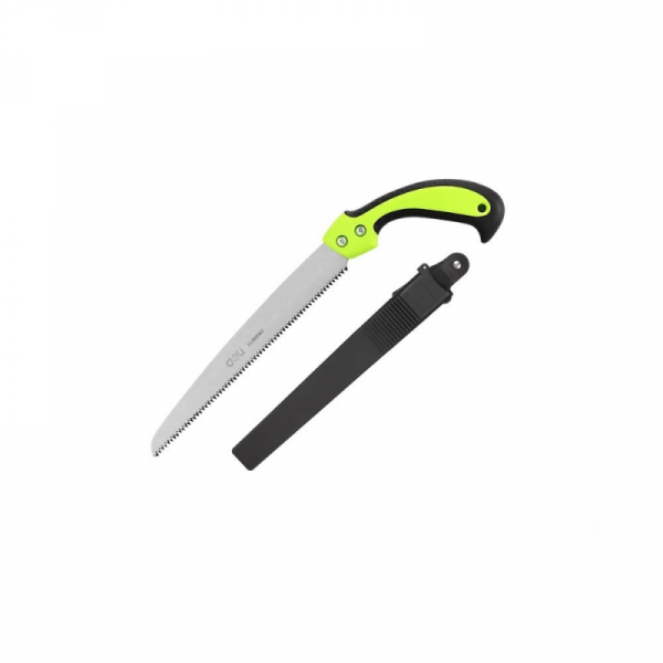 Пила садовая Deli GS EDL580927 7 TPI, 270 мм., с чехлом