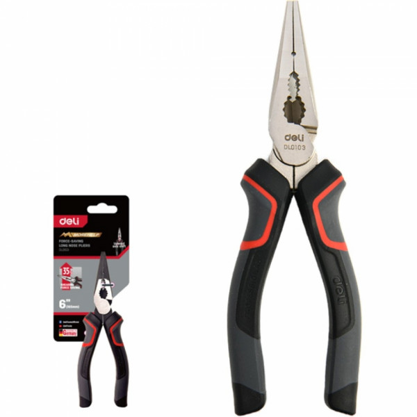 Длинногубцы Deli RS EDL0103 160 мм