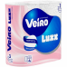 Бумага туалетная  Veiro Luxoria, 4 рул, цв.белый, 3-сл.